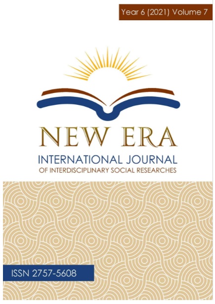 					View Vol. 6 No. 7 (2021): NEW ERA INTERNATIONAL JOURNAL OF INTERDISCIPLINARY SOCIAL RESEARCHES
				